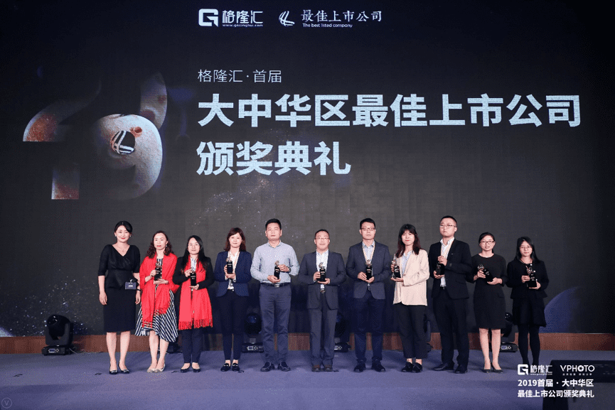 suncitygroup太阳新城(中国)获“格隆汇·首届大中华区最佳上市公司”评选“最具创新力奖”